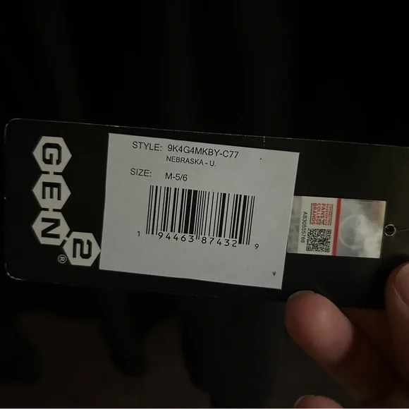 Gen2 Size 5-6 Cornhuskers Heart Dress, NWT, New With Tag - Picture 3 of 6